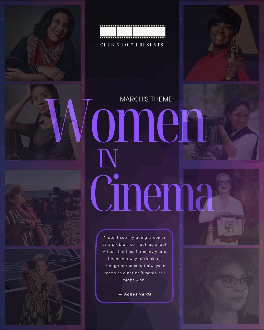 Women in Cinema poster